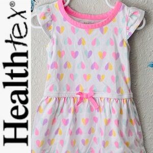 ⭐️Multicolor Heart Dress Healthtex